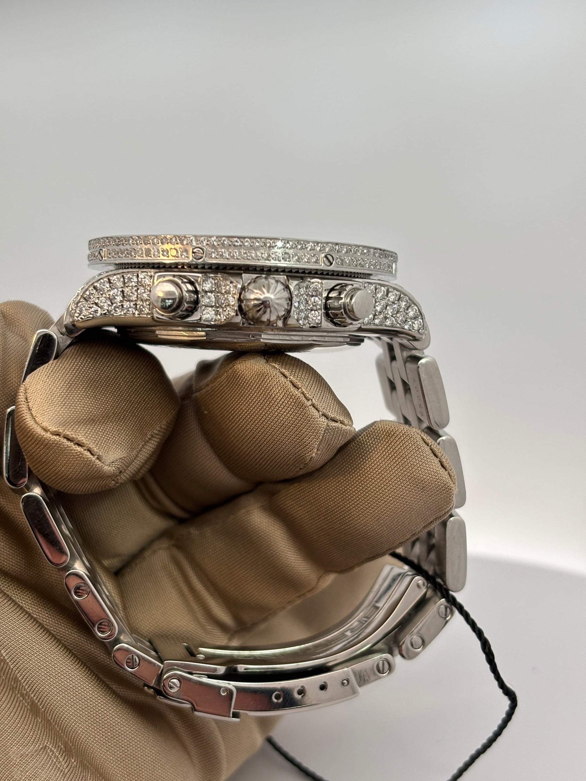 Bijoux Liquidation | Remise à Neuf Montre Breitling Chronomat Evolution Iced Out