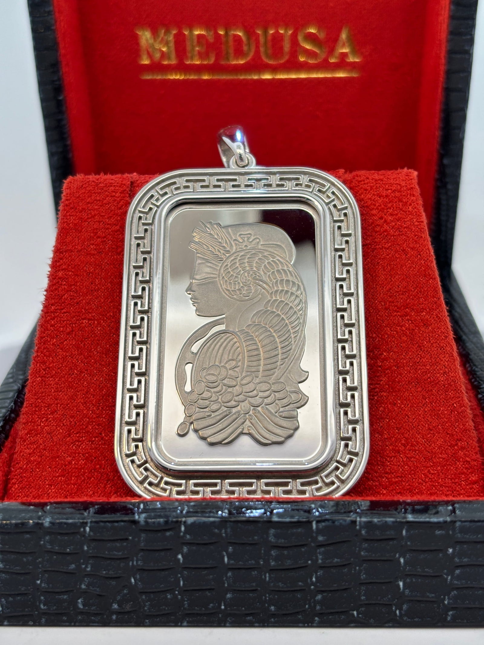 Pendentif PAMP Platine