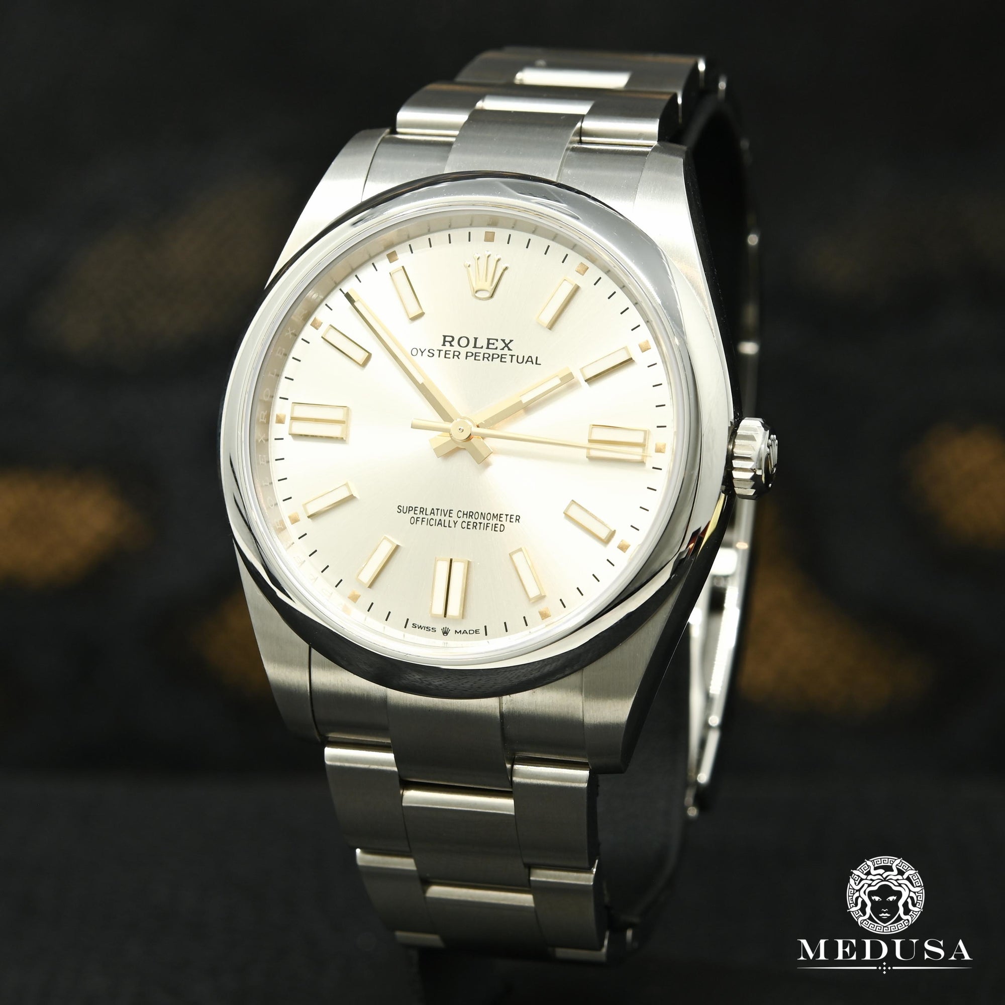 Rolex watch | Rolex Oyster Perpetual 41mm Men's Watch - Silver Stainless