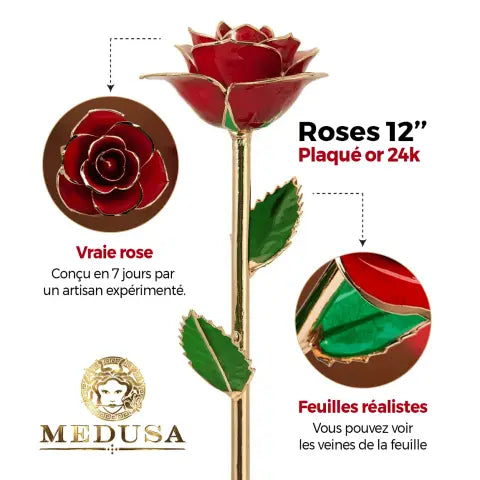 How 24K Gold Roses are Made