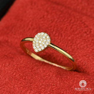 Solitaire F36 - MA1026  - Yellow Gold