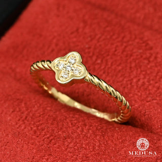 Solitaire F39 - MA1054  - Yellow Gold