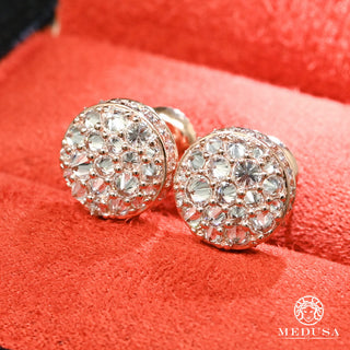 Studs D29 - Upside Down Diamant - Or Rose