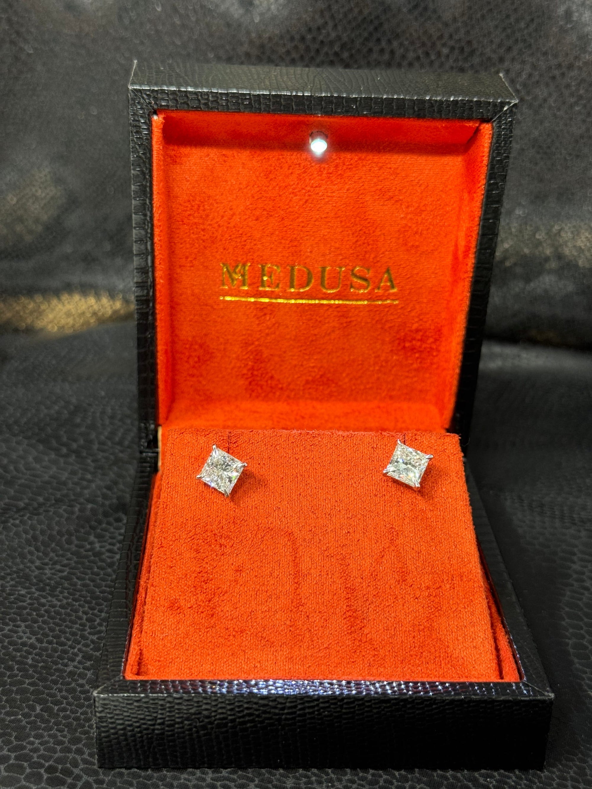 Bijoux Liquidation | Neuf Studs Square Cut 4.05Ct LAB (CB59)