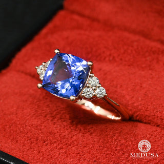 Tanzanite D12 - Diamond  - Rose Gold