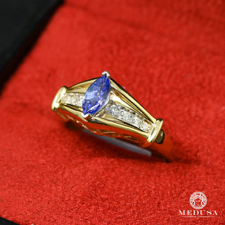 Tanzanite D9 - Diamond  - Yellow Gold