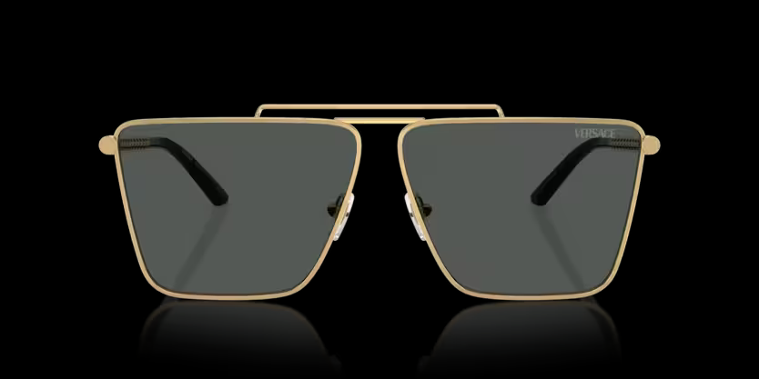 Lunette Versace | Lunette Homme Versace Greca - 0VE2266 Or Jaune