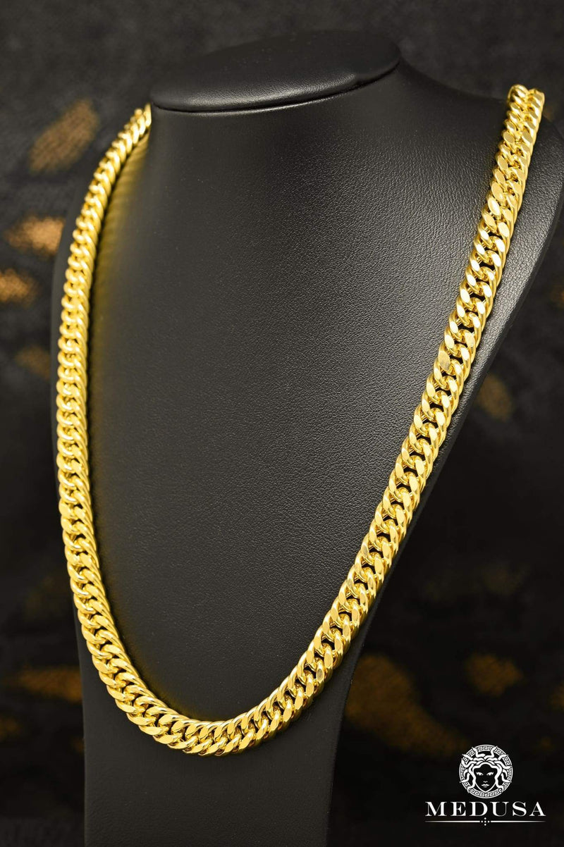 10K Gold Chain | 10mm Double-Cuban Link chain