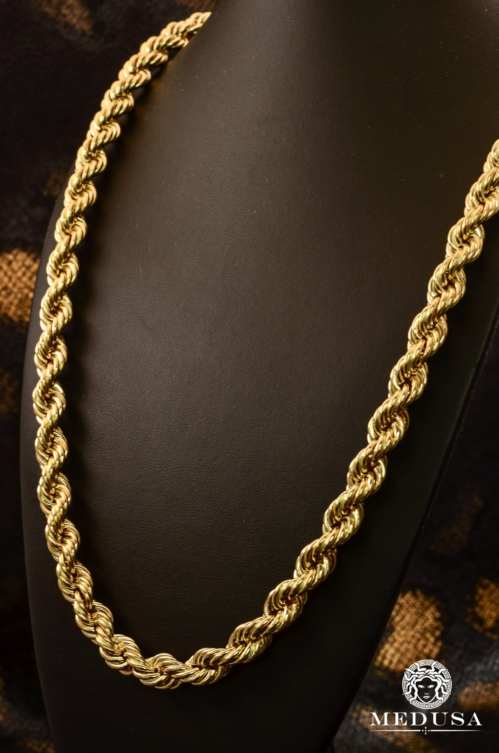 10K Gold Chain | 10mm chain Rope