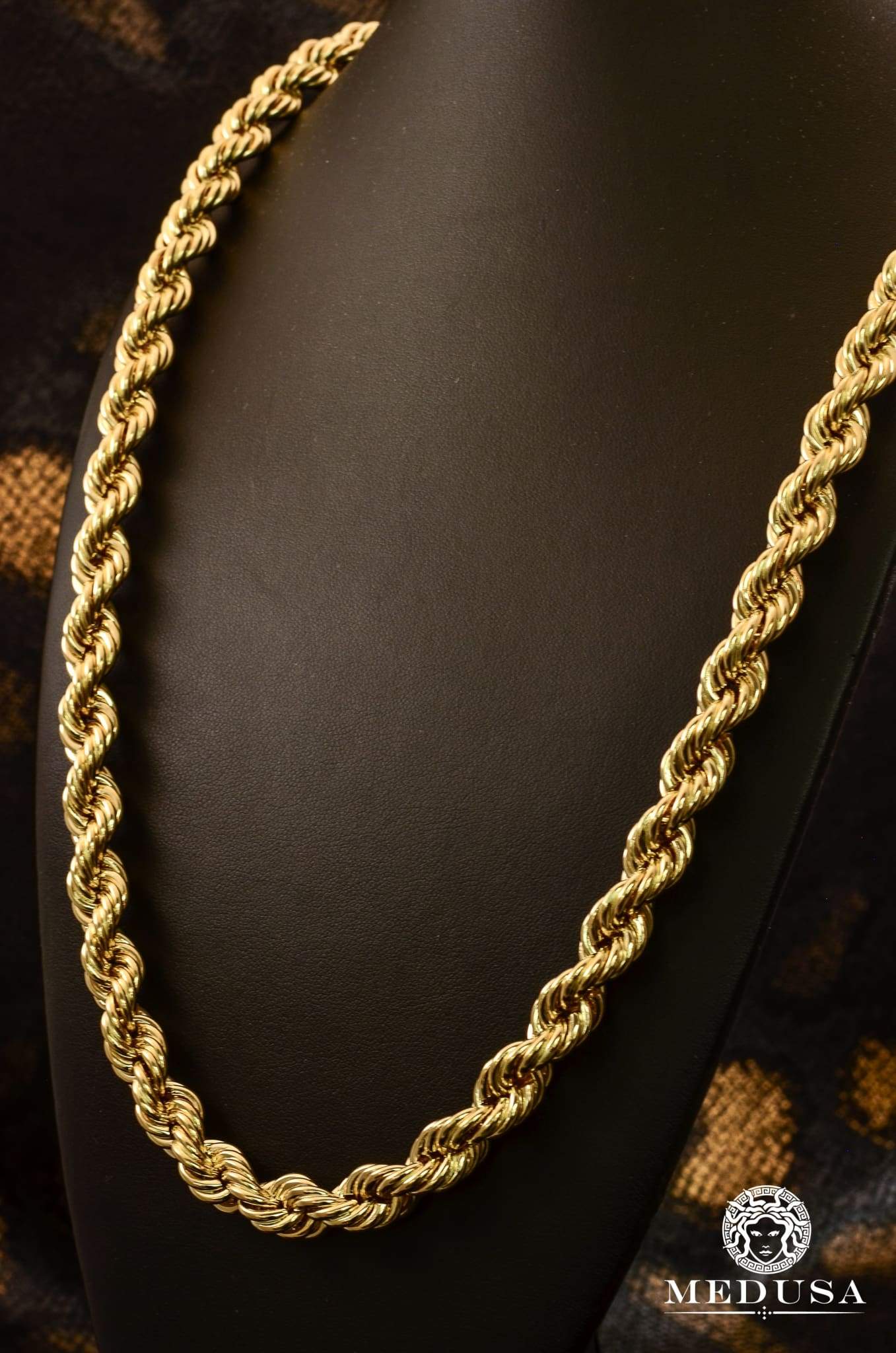 10K Gold Chain | 10mm chain Rope