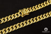 10K Gold Bracelet | Men&#39;s Bracelet 11mm Cuban Link Bracelet