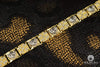10K Gold Bracelet | Men&#39;s Bracelet 12.5mm Sparta H1 Bracelet 8.5&#39;&#39; / Gold 2 Tones