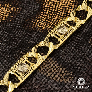 Correa Gianni M10 de 13 mm - 8'' / Dorado 2 Tonos