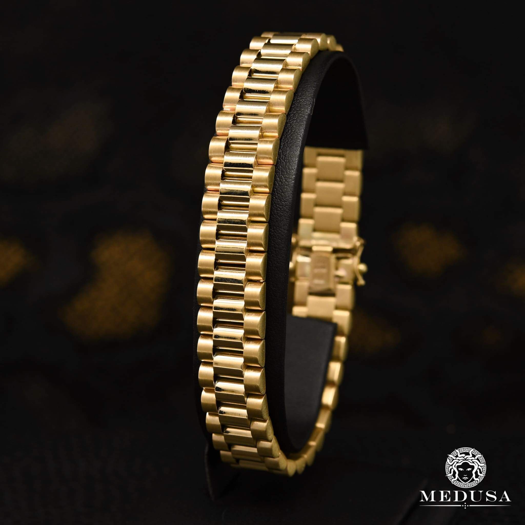 10k Gold Rolex Chain Link Bracelet Anklet for Men Women | eBay