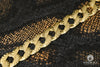10K Gold Bracelet | Men&#39;s Bracelet 15mm Meshy Round Bracelet