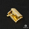 Fermoir à Diamants en Or 14K | Bijoux &amp; Accessoires 16mm Fermoir Box-Lock 585 Or Jaune