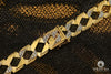 10K Gold Bracelet | Men&#39;s Bracelet 17mm Meshy Bracelet M-JUMBO