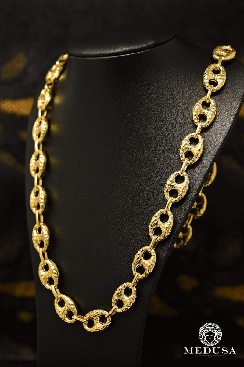10K Gold Chain | 19mm Gucci Nugget Chain