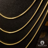 10K Gold Chain | Chain 1mm Franco
