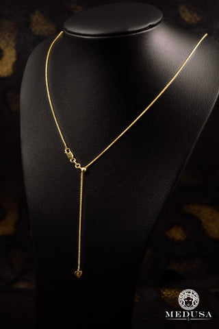 1mm Adjustable Wheat  - 22'' / Yellow Gold