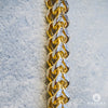 Bracelet en Or 10K | Bracelet Homme 2.5mm Bracelet Franco 2 Tons
