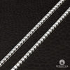 Collier en Or 10K | Collier Femme 2.5mm Tennis Chain Or Blanc 18’’ / Or Blanc