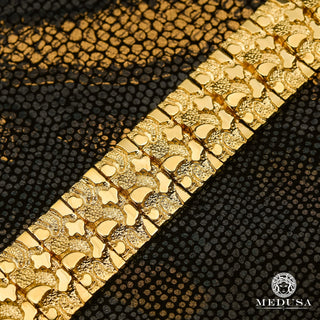 21mm Bracelet Nugget - 8.5'' / Or Jaune