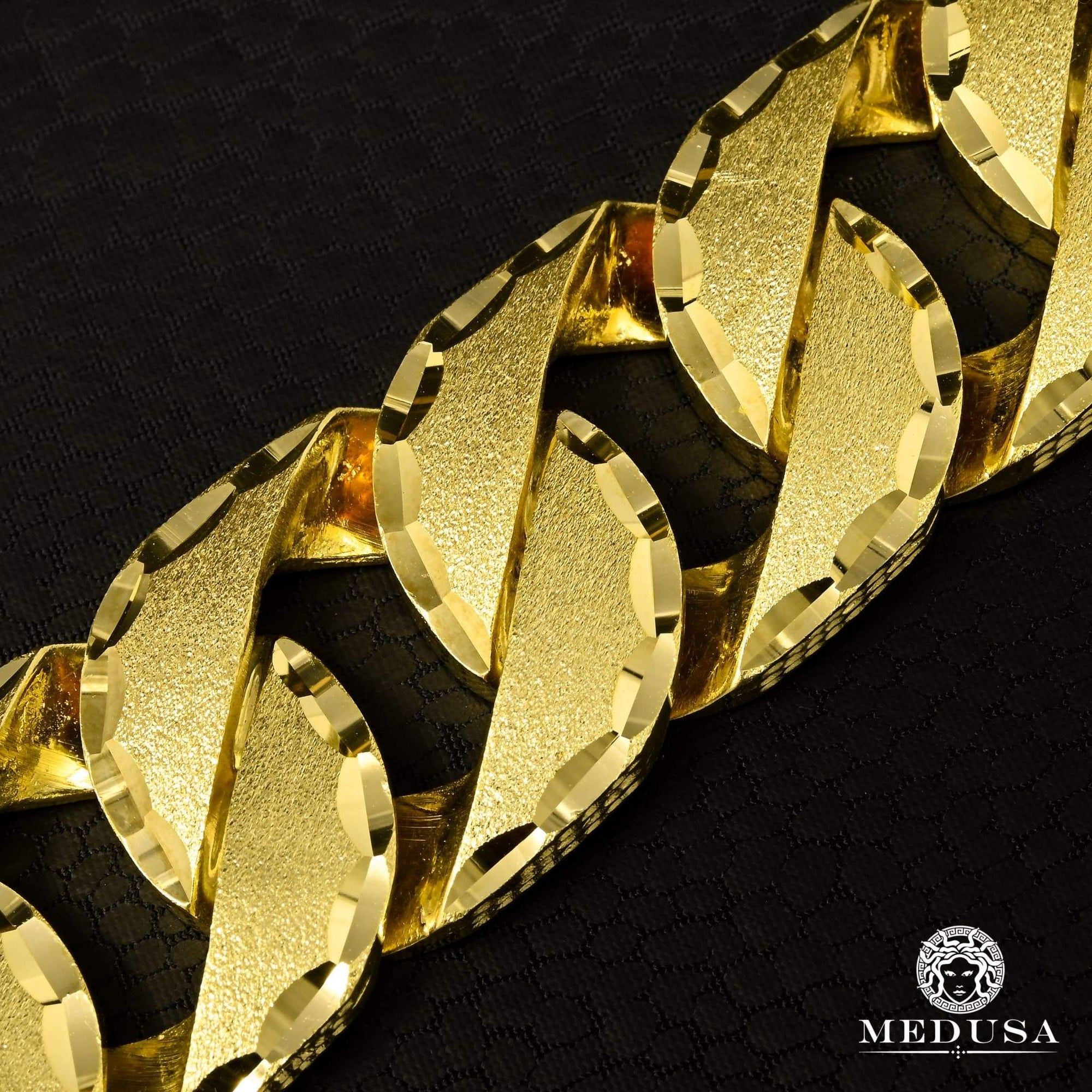 10K Gold Bracelet Men Women 7mm 7.5 Inch Real Miami Cuban – Globalwatches10