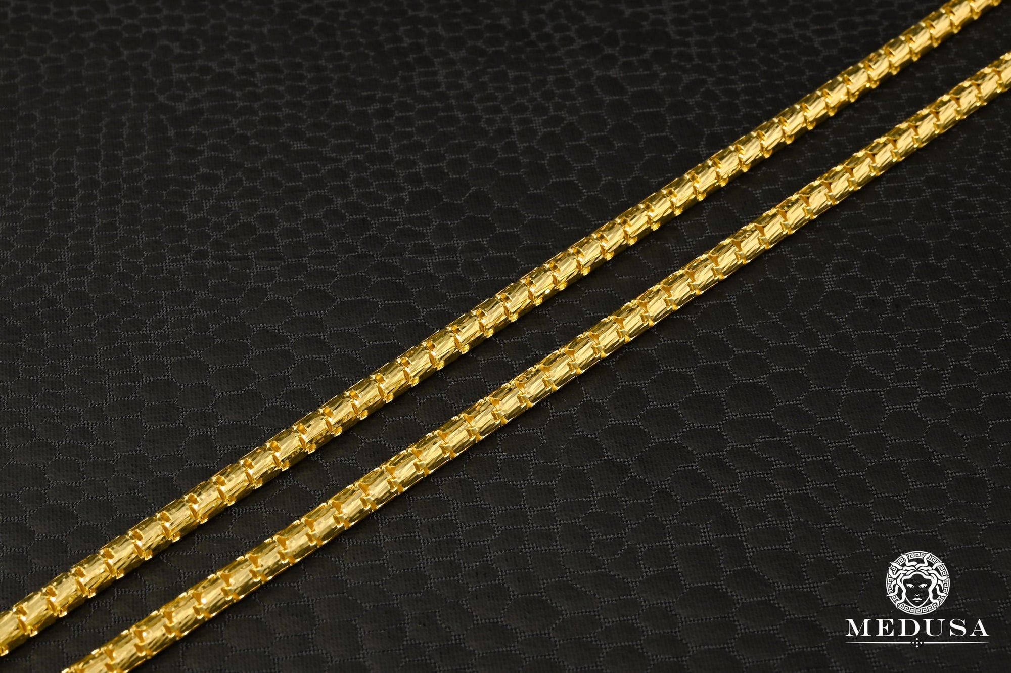 10K Gold Chain | 3.5mm Crocodile Chain