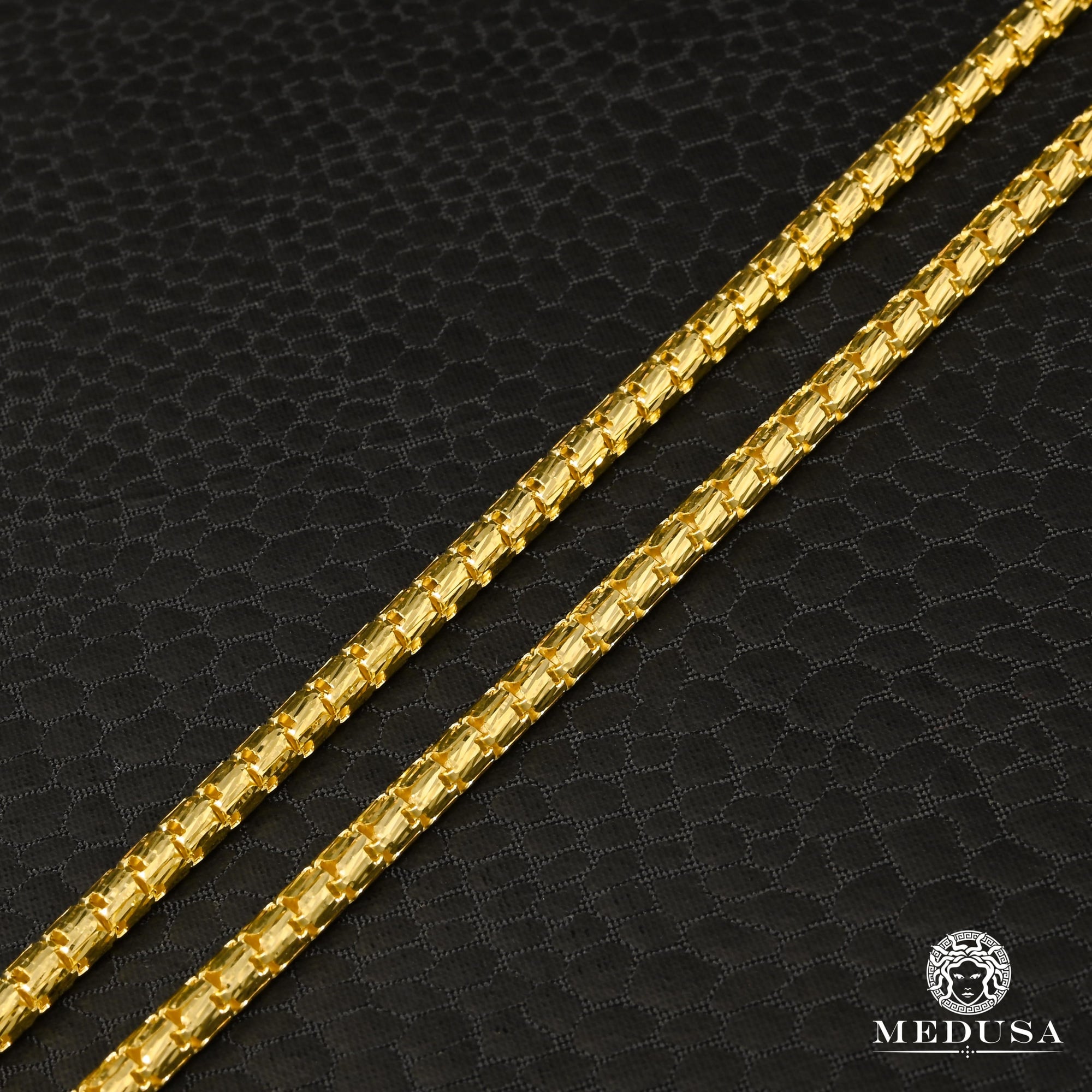 10K Gold Chain | 3.5mm Crocodile Chain