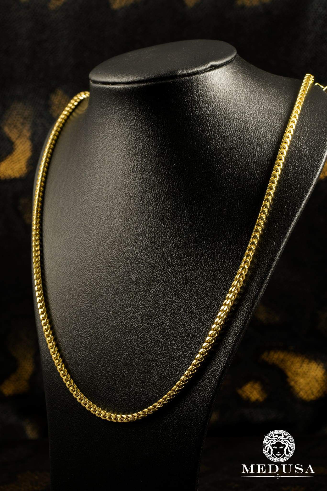 10K Gold Chain | Franco Solid 3.5mm Chain