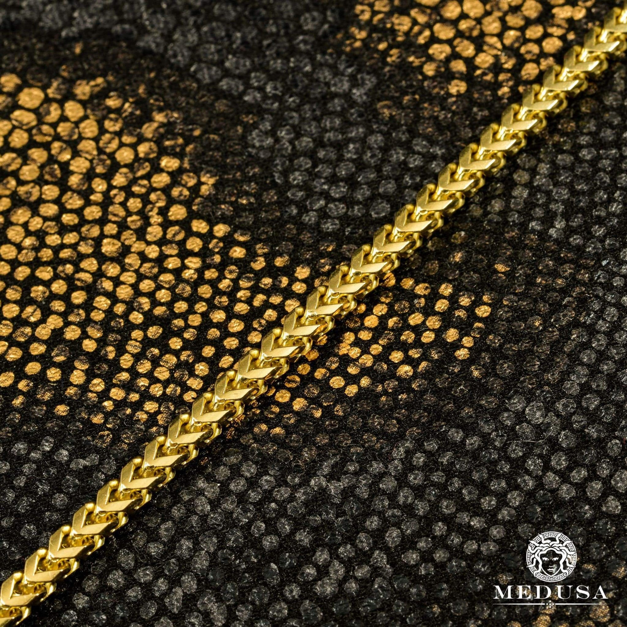 10K Gold Chain | Franco Solid 3.5mm Chain