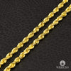 10K Gold Chain | 3.5mm chain Rope Solid