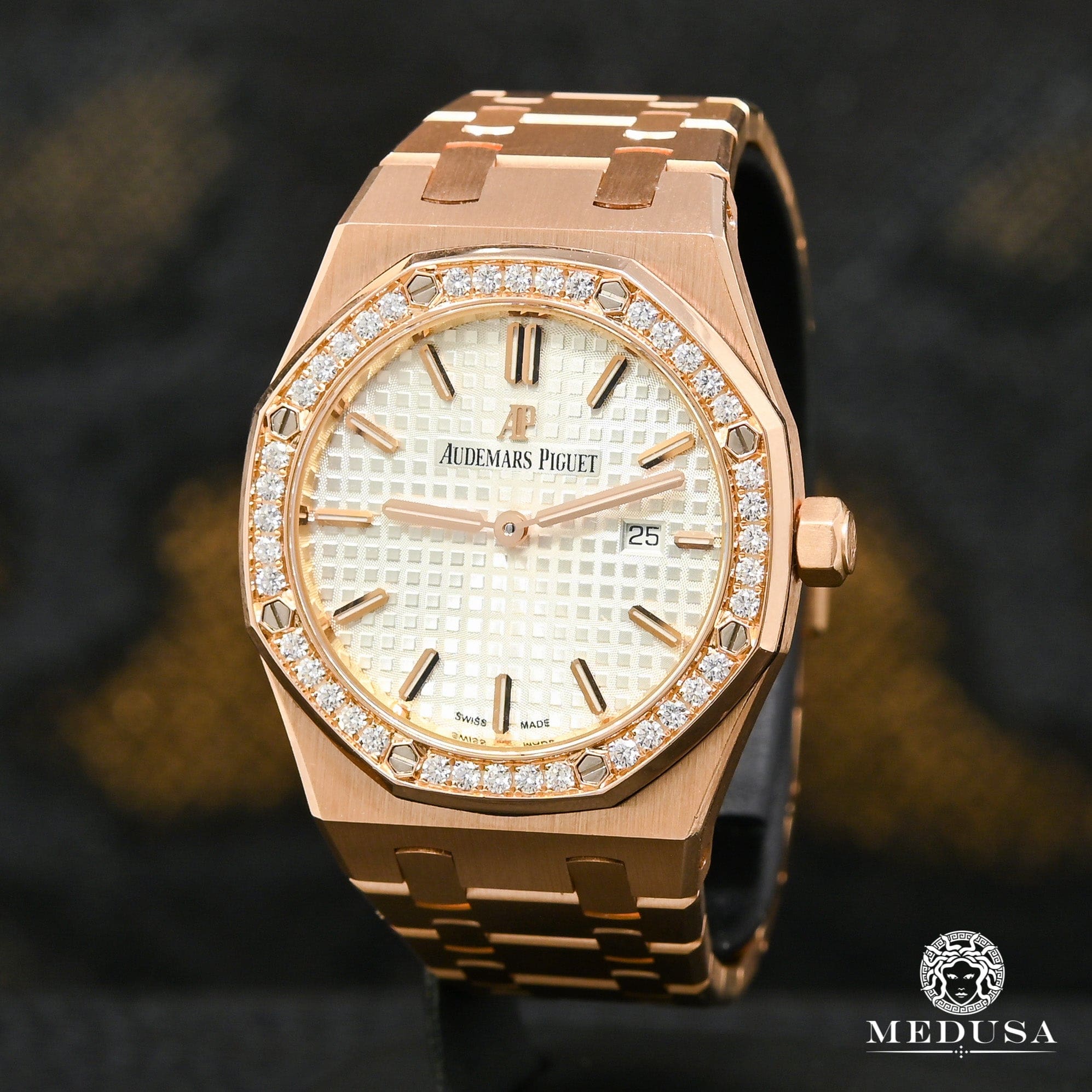 Audemars Piguet watch | Women's Watch 33mm Audemars Piguet Royal Oak Lady - 67561OR Rose Gold