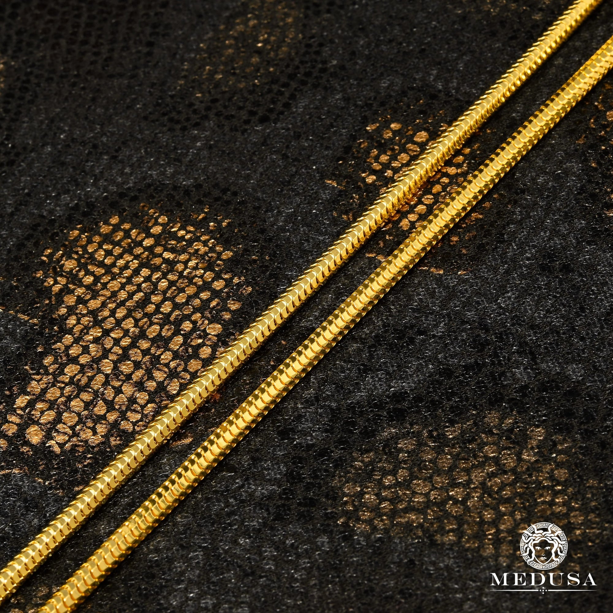 Chaîne en Or 10K | Chaîne 3mm Snake Chain