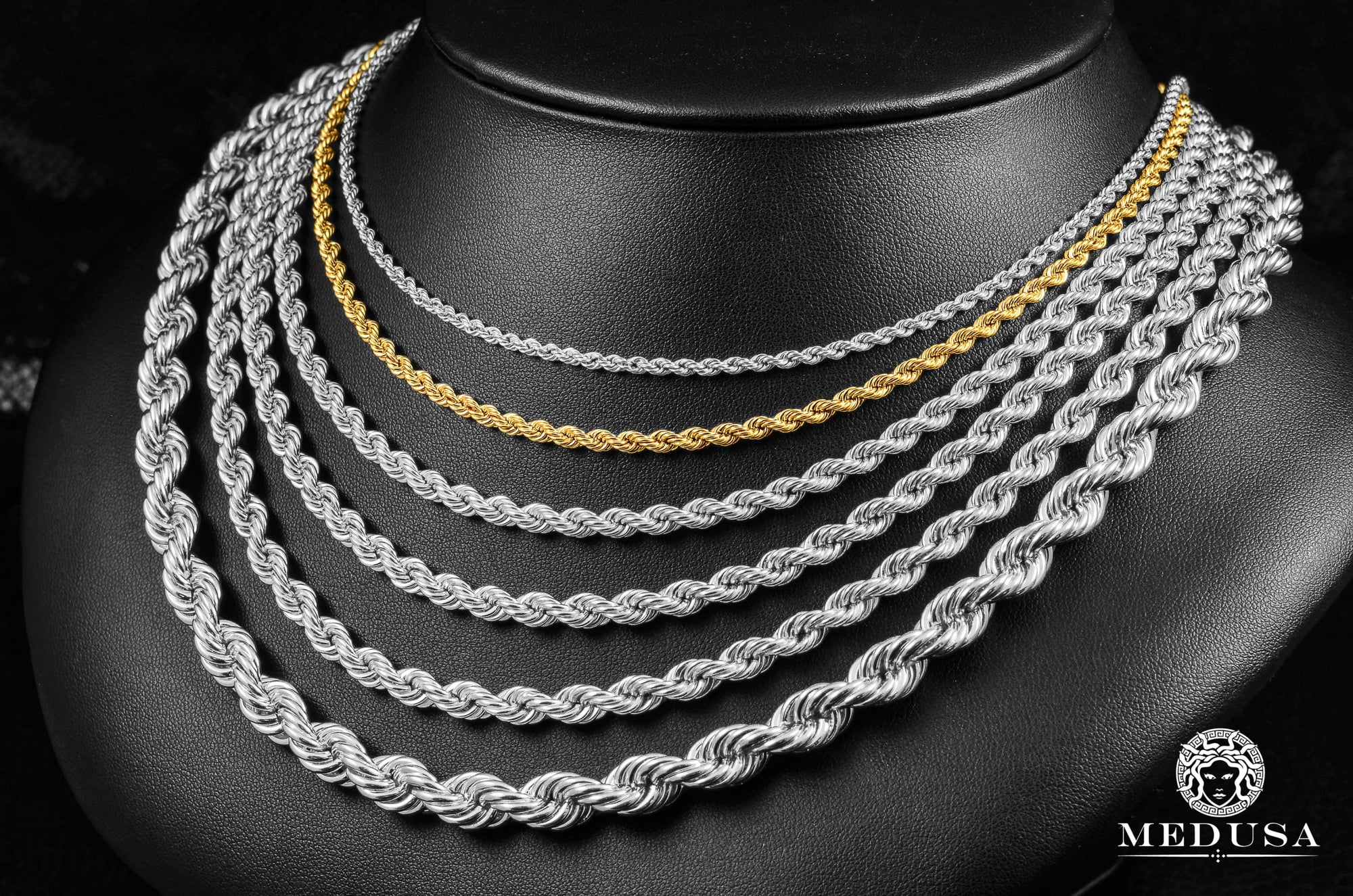 10K Gold Chain | 3mm chain Rope