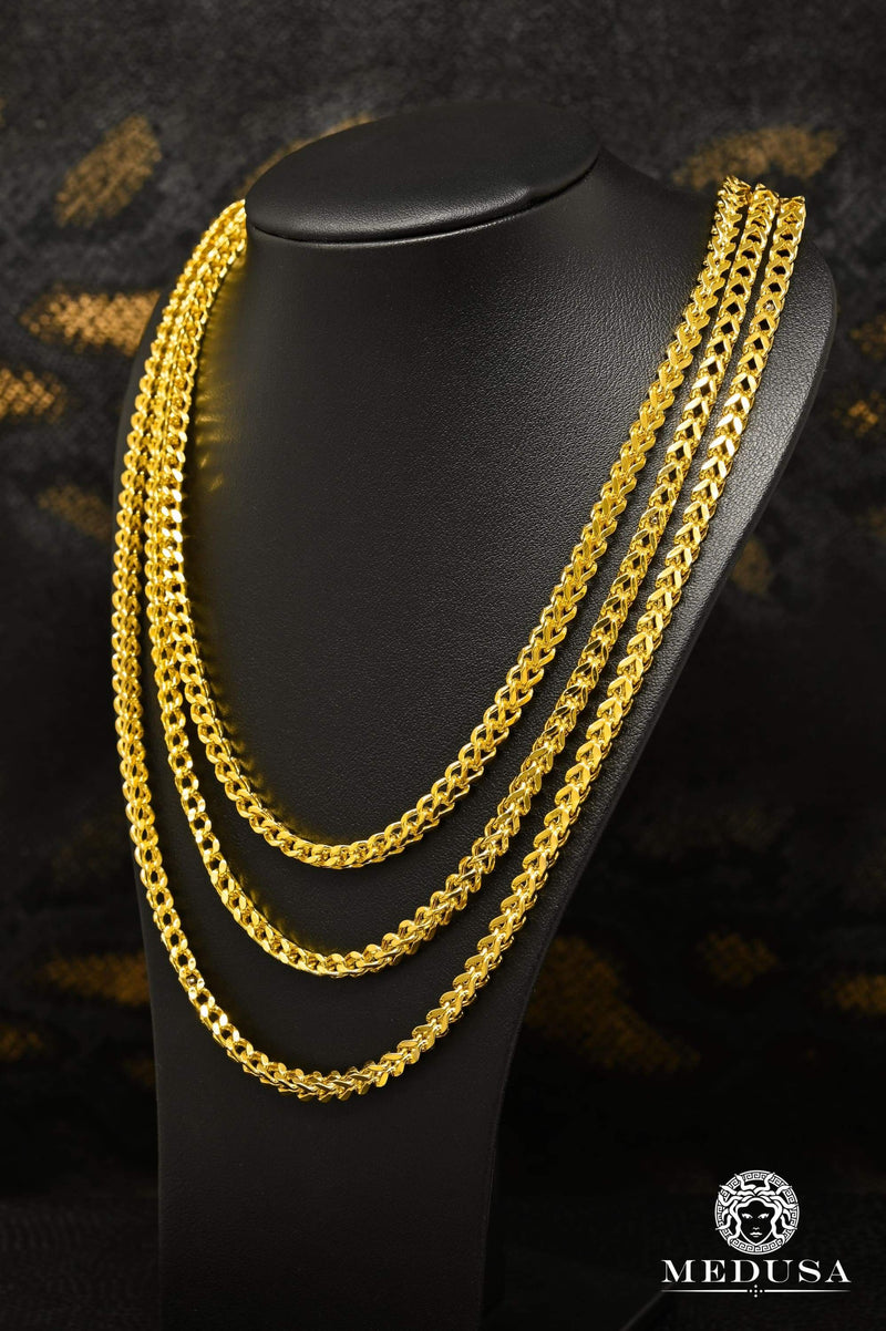 10K Gold Chain | Franco 4.5mm chain
