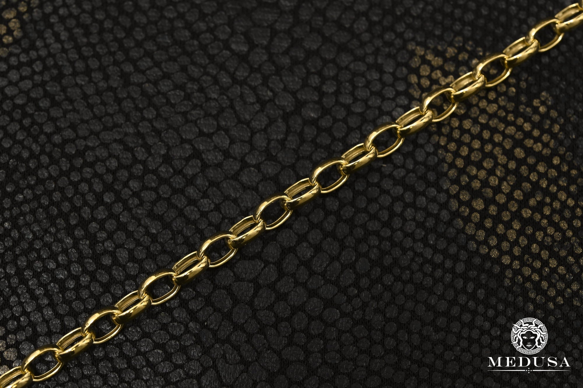 Chaîne en Or 10K | Chaîne 4.5mm Rollo Tiffany