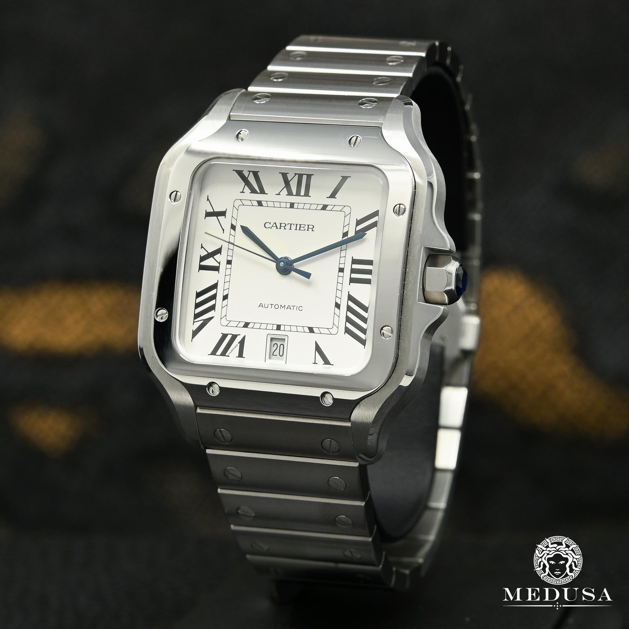 Cartier watch | Cartier Santos 100 Stainless 40mm Men's Watch
