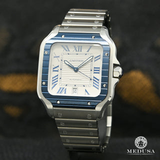 Cartier Santos 100 de 40 mm - Inoxidable