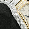 Montre Cartier | Homme 40mm Santos 100 XL - Full Iced Or 2 Tons