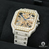 Montre Cartier | Homme 40mm Santos Skeleton - Full Iced Or 2 Tons