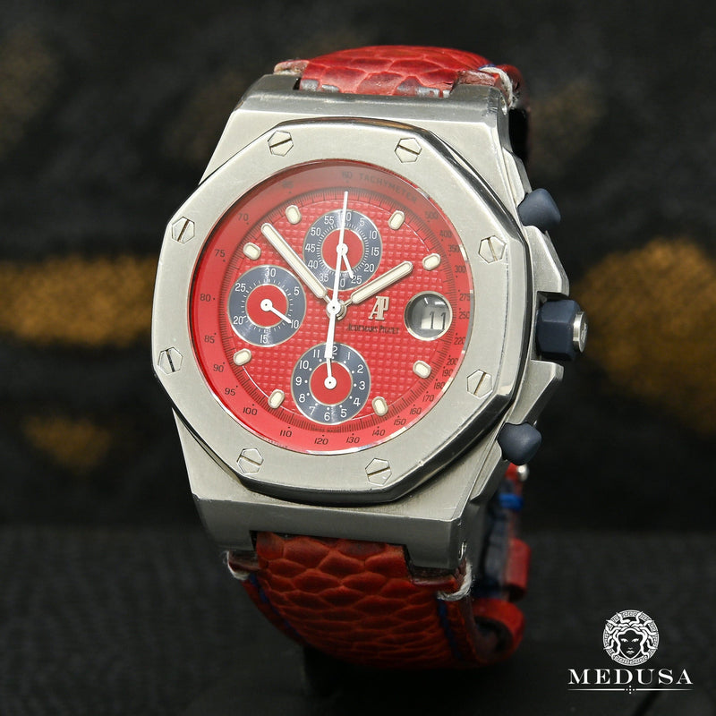 Audemars Piguet watch | Audemars Piguet Royal Oak Offshore 42mm Men&#39;s Watch - Red Stainless