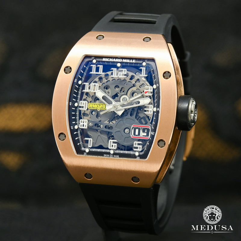 Richard Mille watch | Men&#39;s Watch 48mm Richard Mille Rose Gold - RM029 Rose Gold