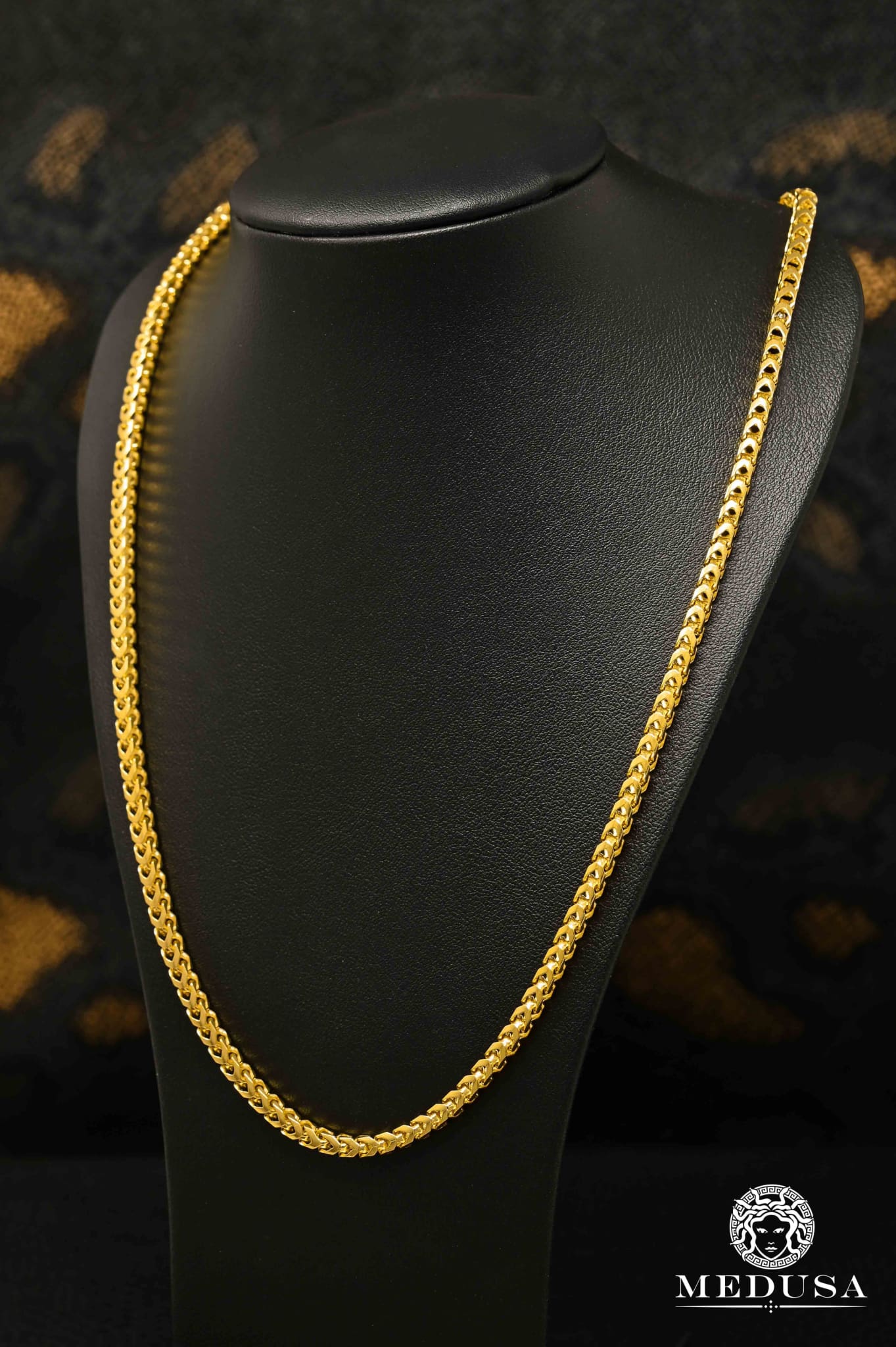 10K Gold Chain | Franco Solid 4mm Chain