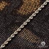 10K Gold Chain | 4mm chain Rope White gold