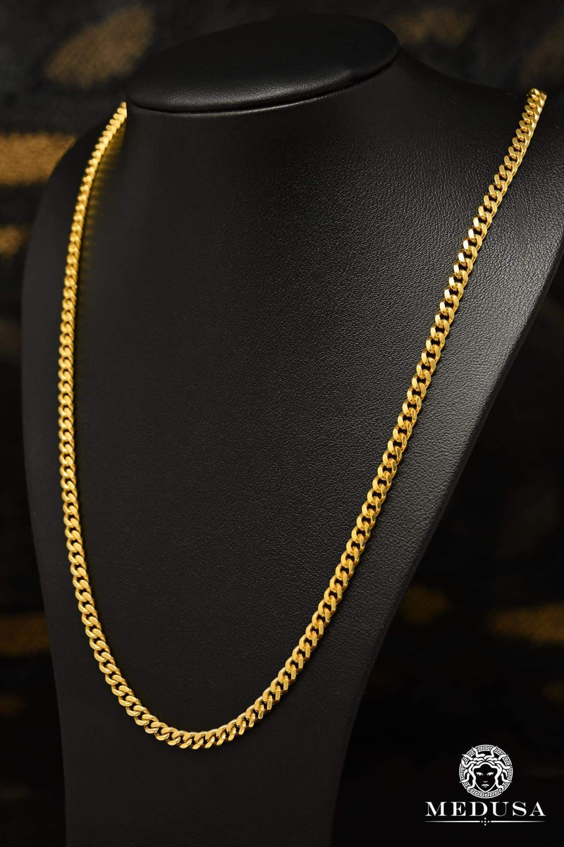 10K Gold Chain | 5mm Cuban Link Solid chain