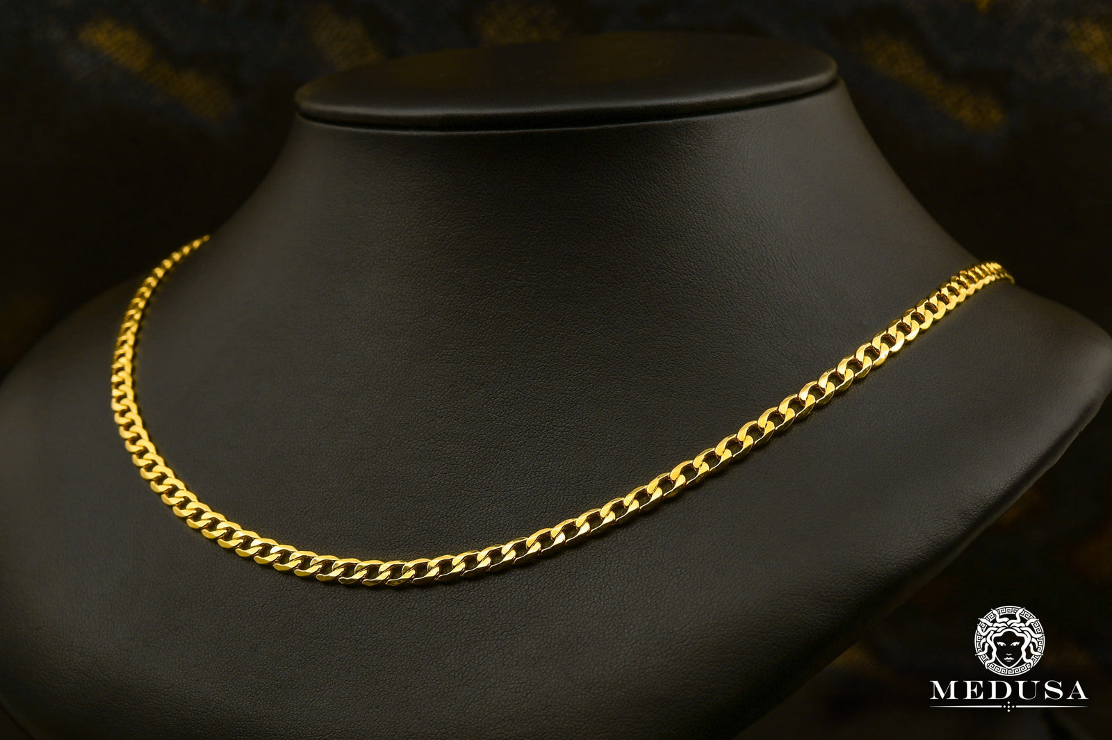 10K Gold Chain | Curb Chain 5mm Curb Link Hollow