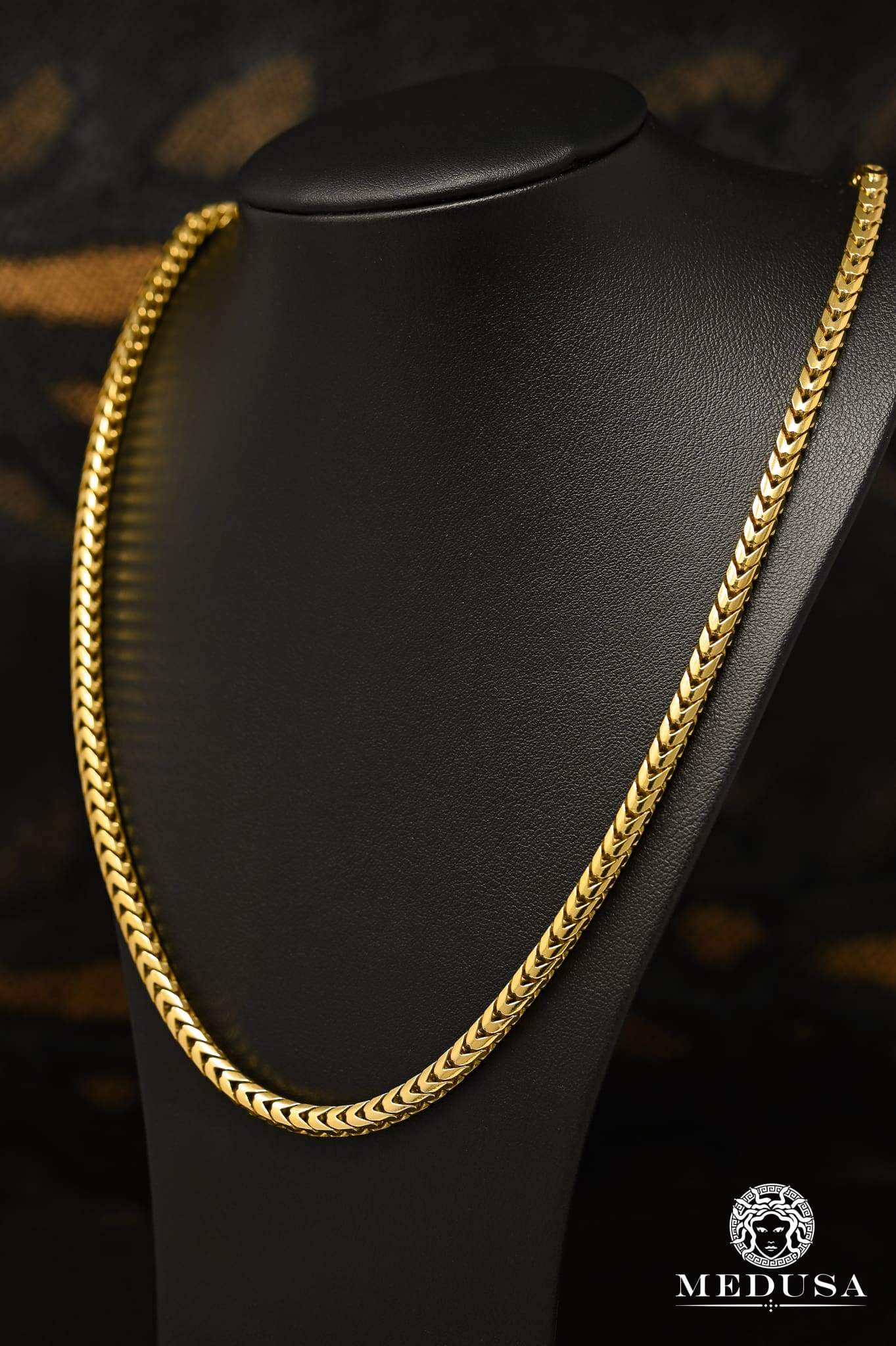 10K Gold Chain | Franco Solid 5mm Chain