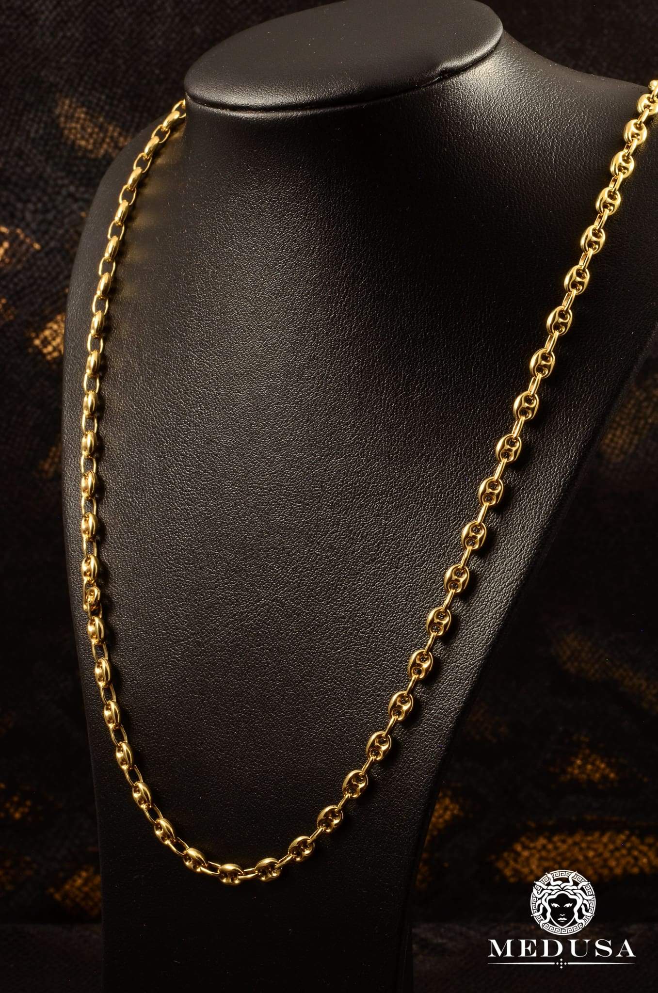 10K Gold Chain | 5mm Gucci Puff Link chain